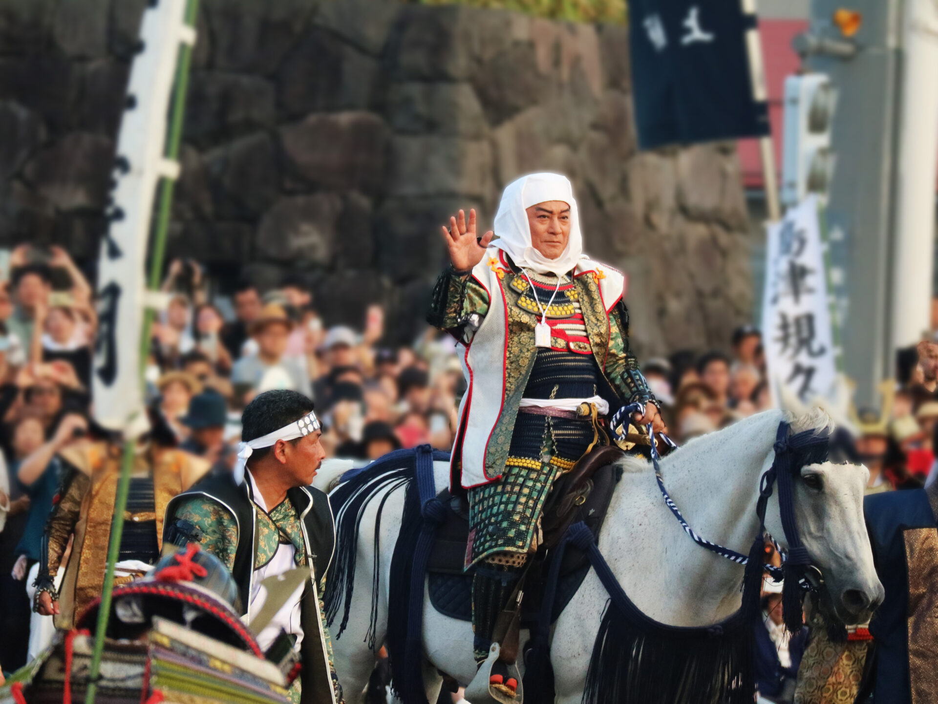 イメージ写真:第100回 謙信公祭/松平健さん演じた謙信公〜出陣行列が熱い!〜